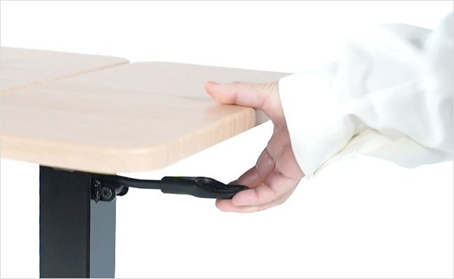 Tiltable Height Adjustable  Overbed Table